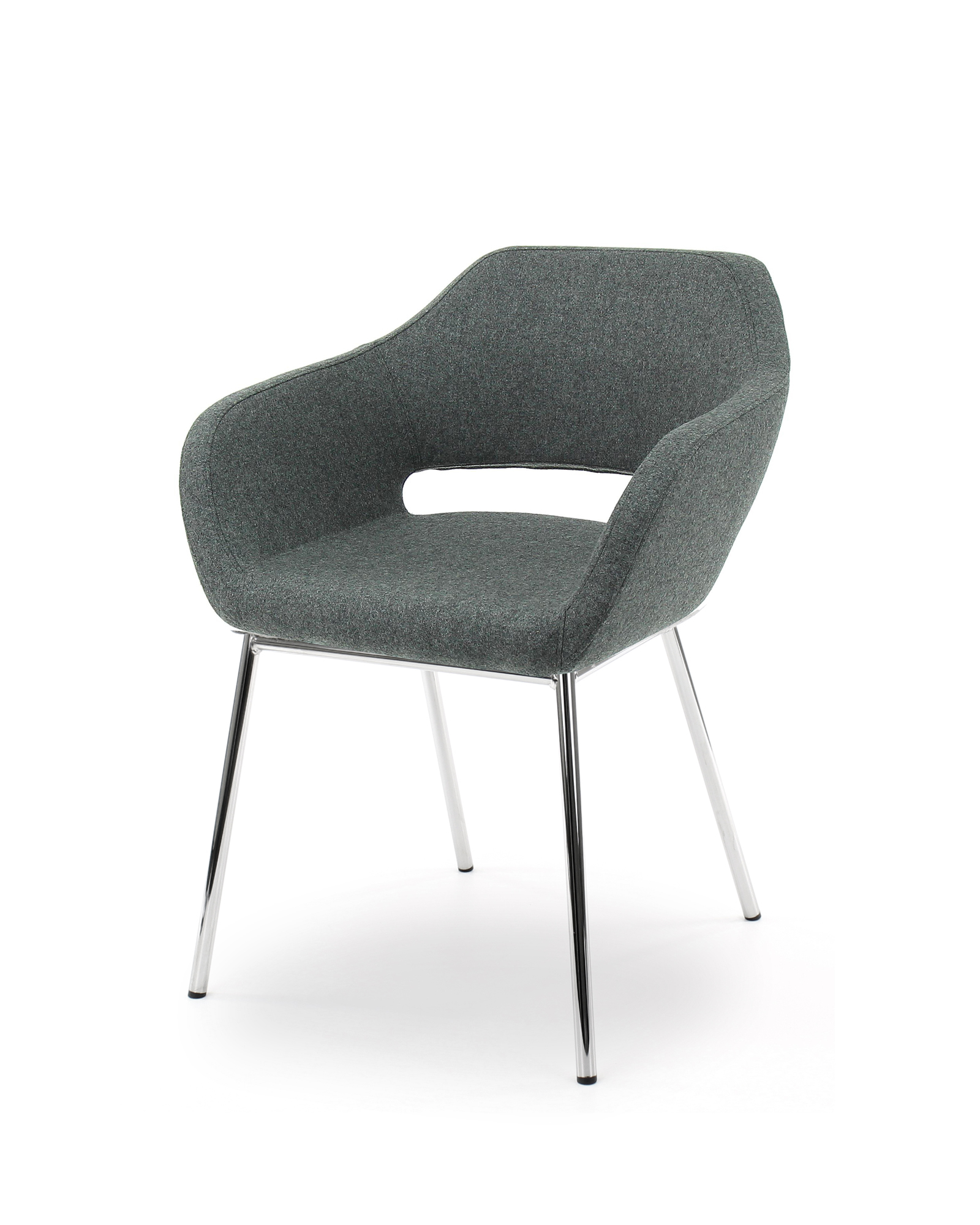 F70 wolvilt Fenice middengrijs 602 - frame chroom
