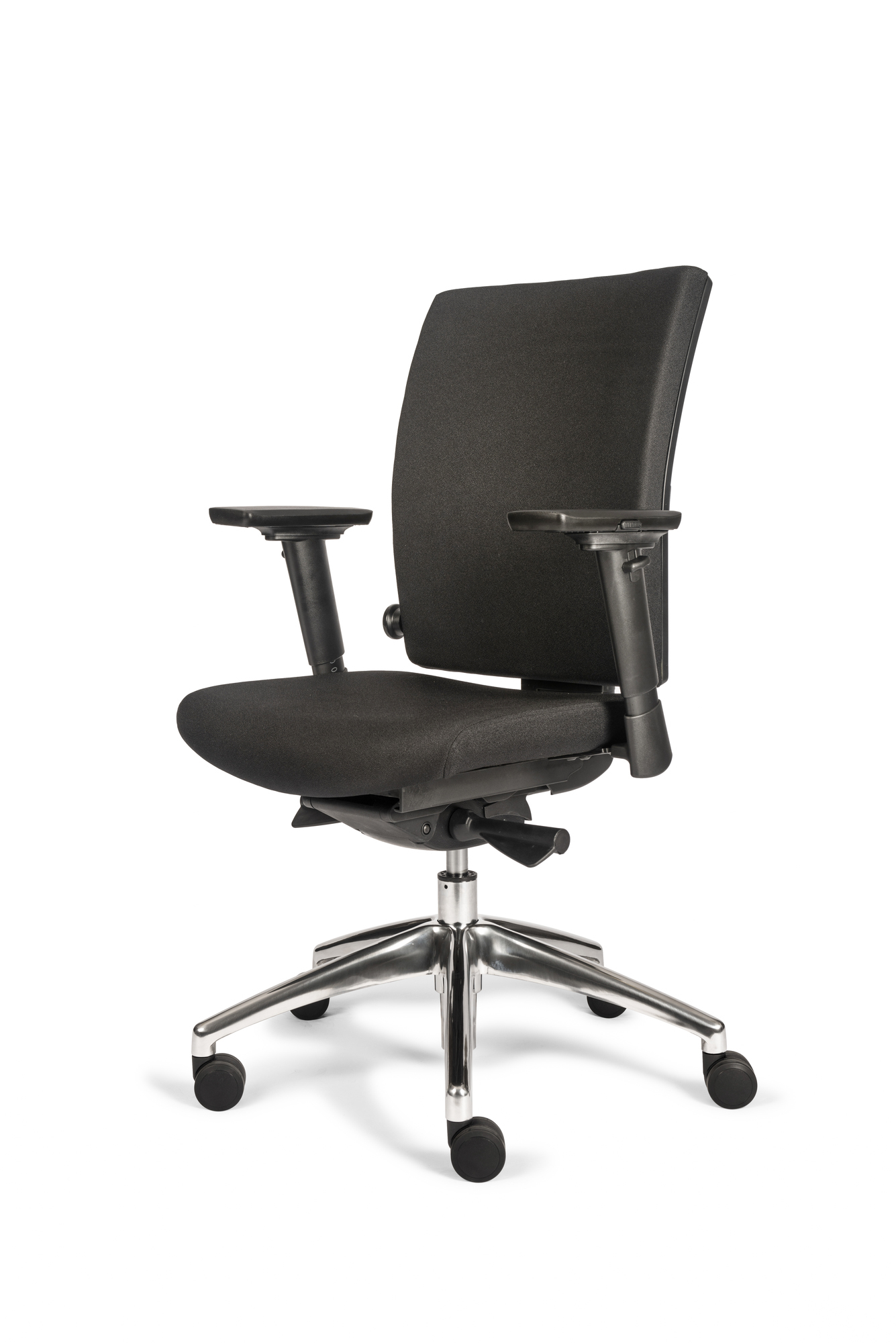 706+ Edition Comfort alu, in stof Oasis zwart