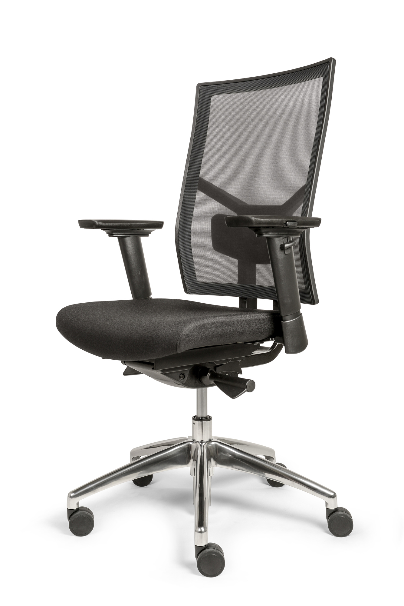 787 Edition alu, rug in mesh K&R zwart