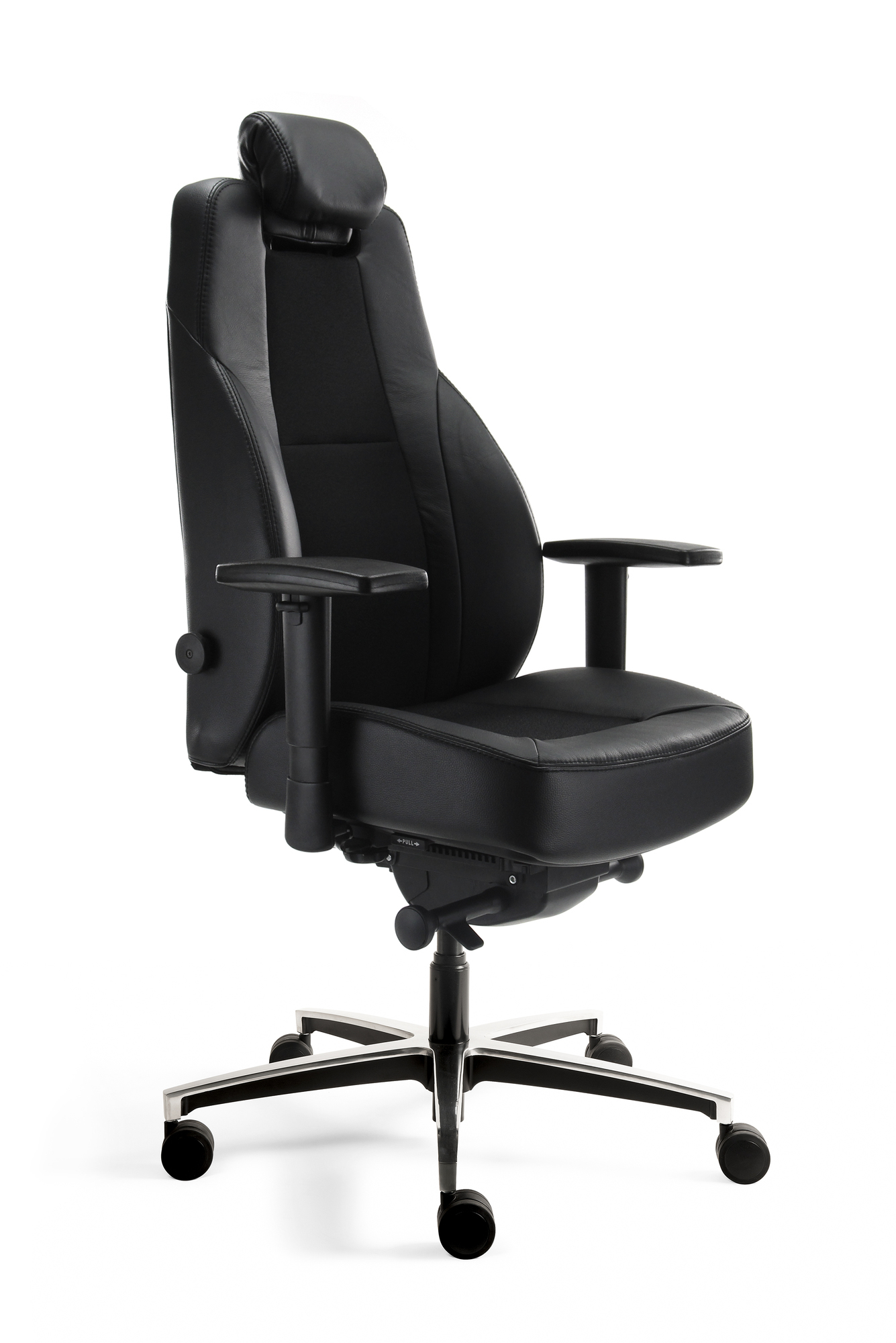 B1 in mix Mirage en leder zwart