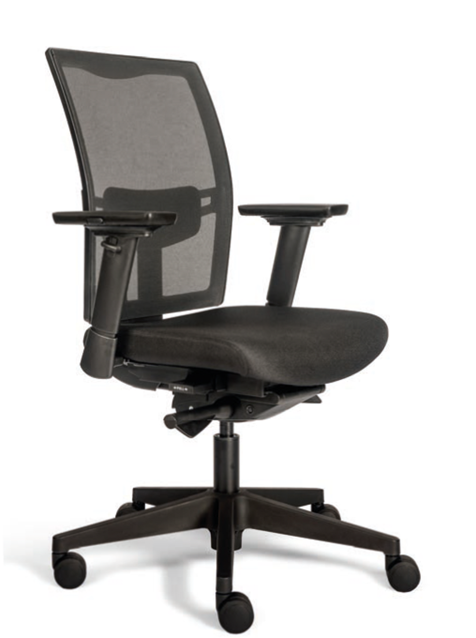 706+ Edition Nylon, rug in K&R mesh zwart