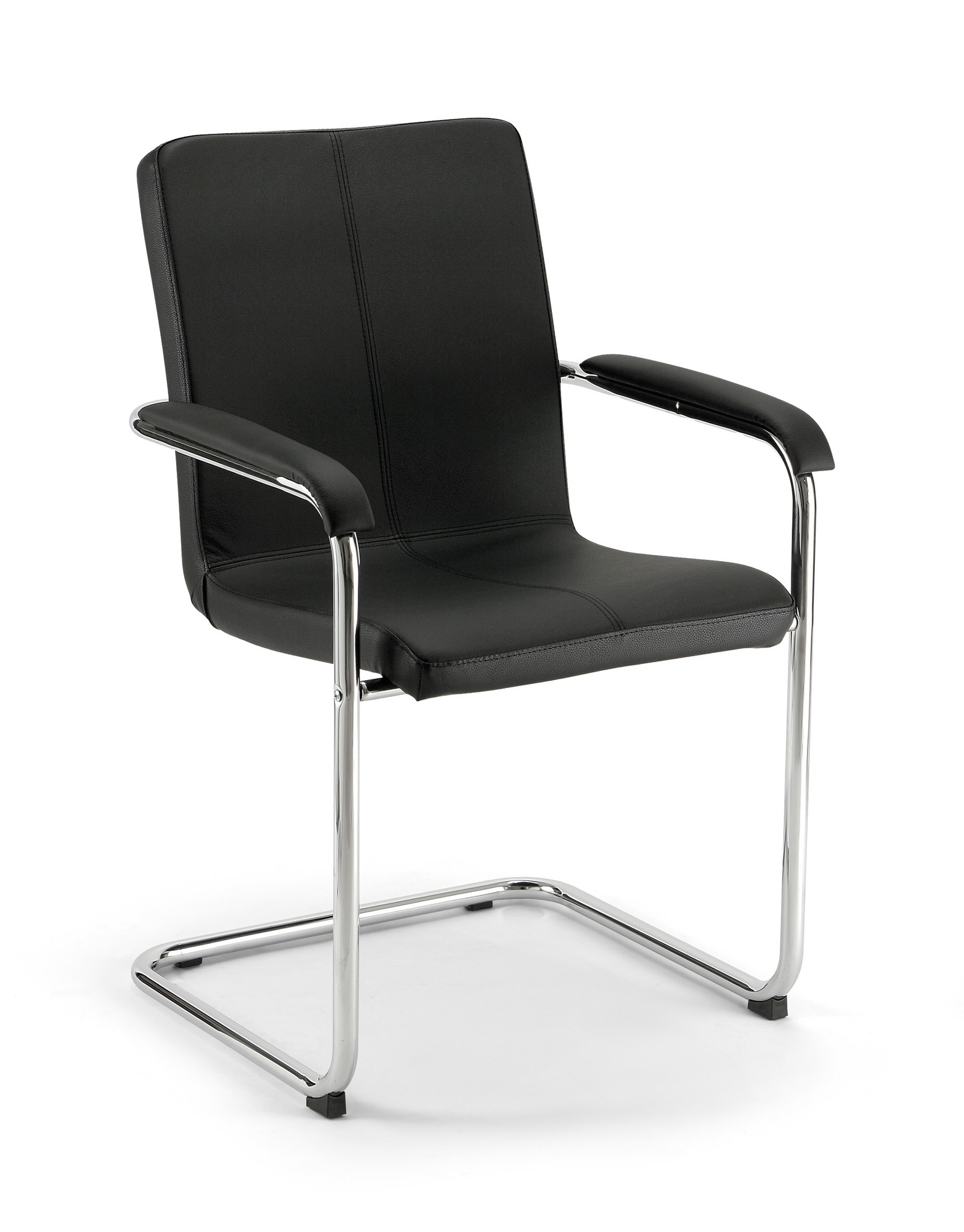 Comfort, zwart leder