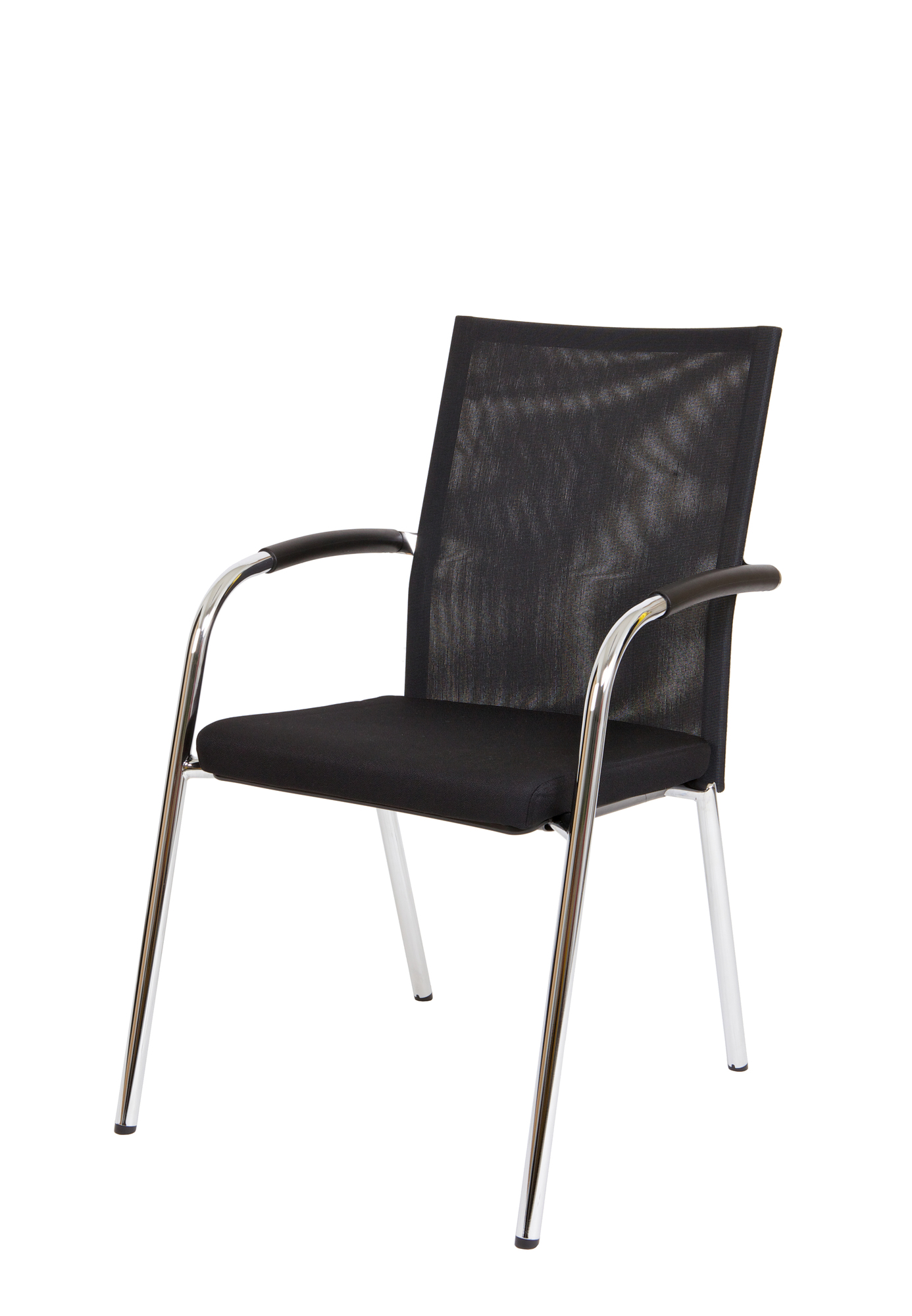 F130G rug in mesh zwart