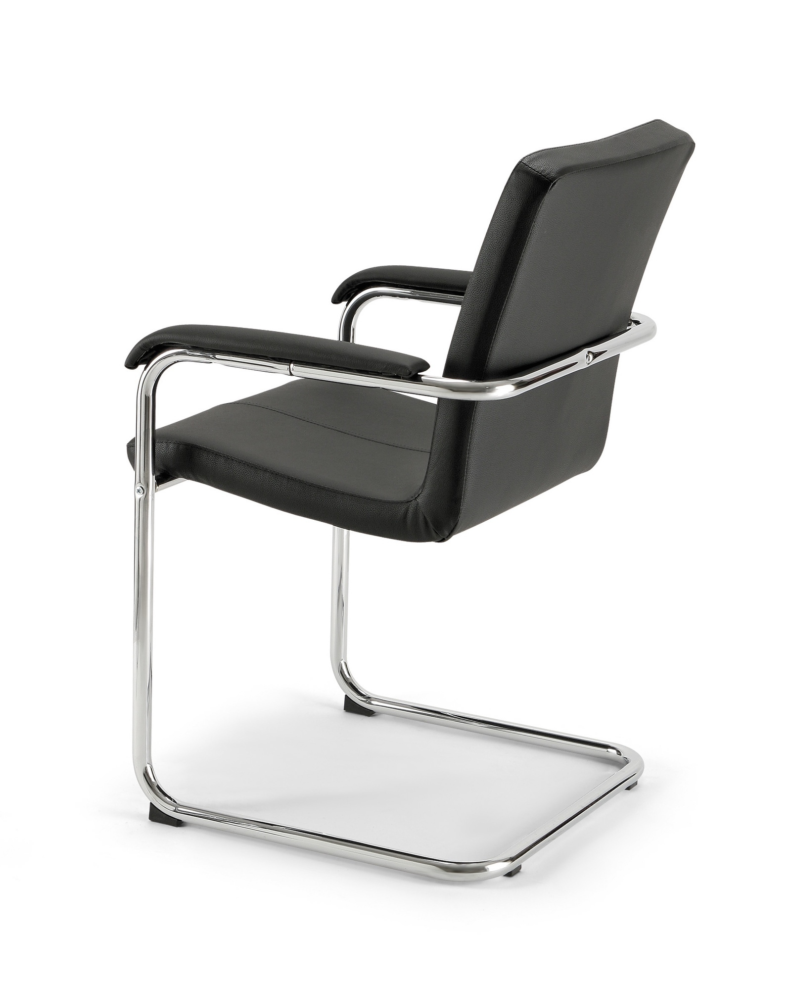 Comfort, zwart leder