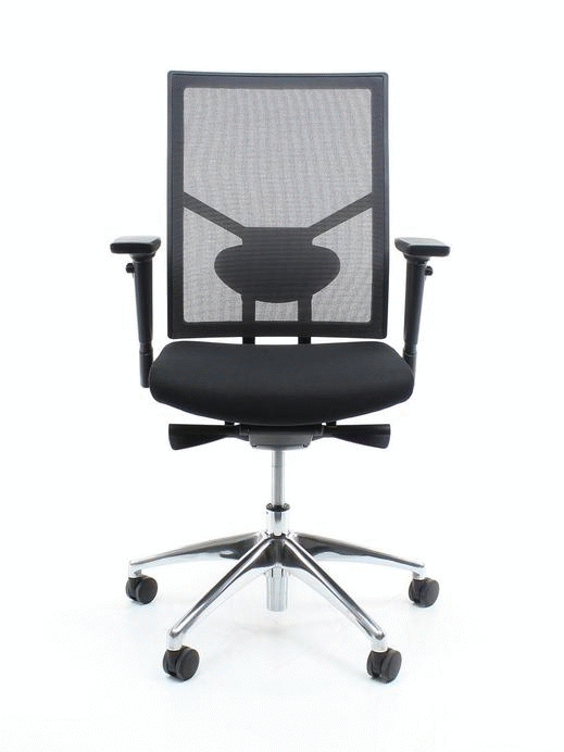 787 Edition alu, rug in mesh K&R zwart