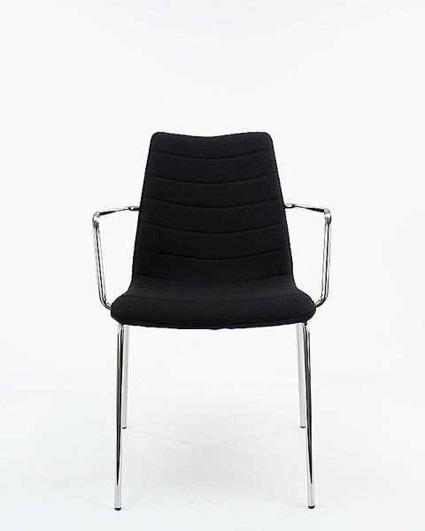 F45 Mirage zwart 651 - frame chroom