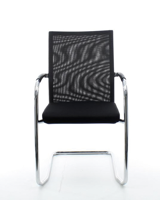 F130SB rug in mesh zwart