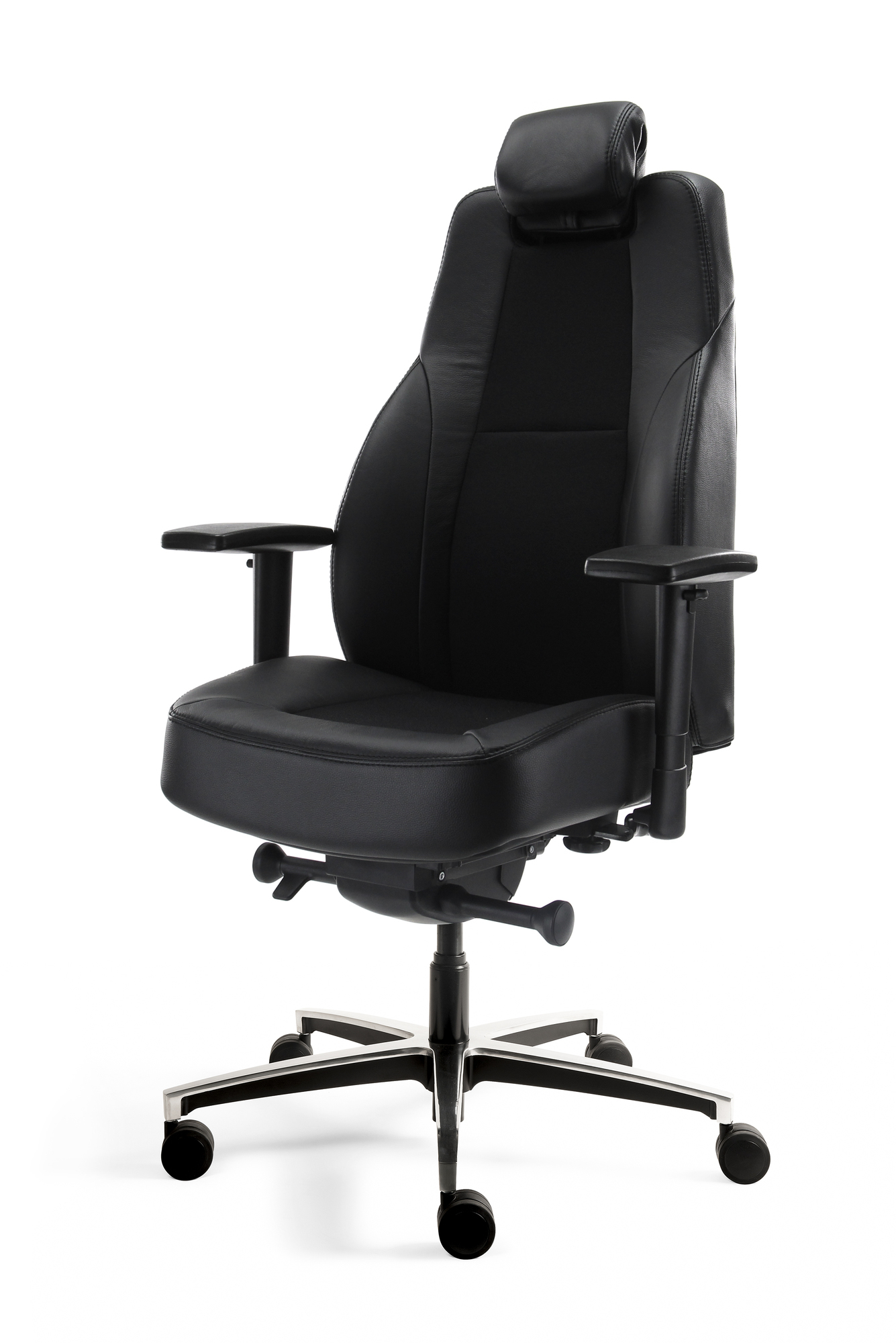B1 in mix Mirage en leder zwart