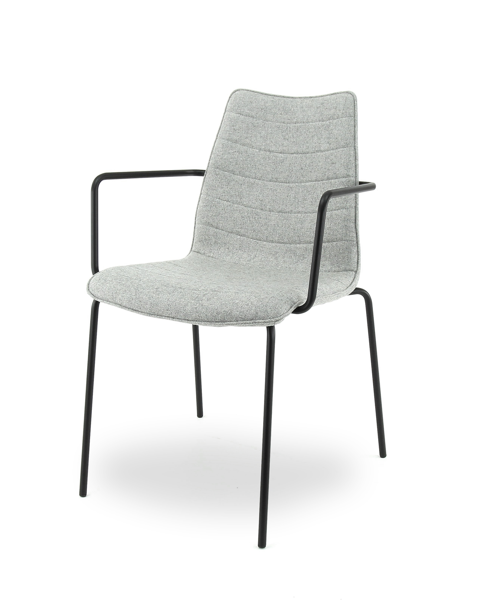 F45 wolvilt Fenice lichtgrijs 601 - frame chroom