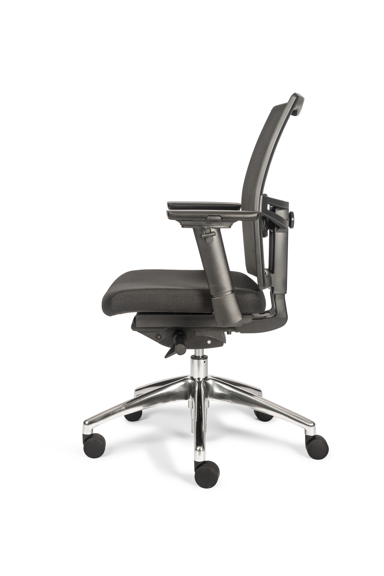 706+ Edition alu, rug in K&R mesh zwart