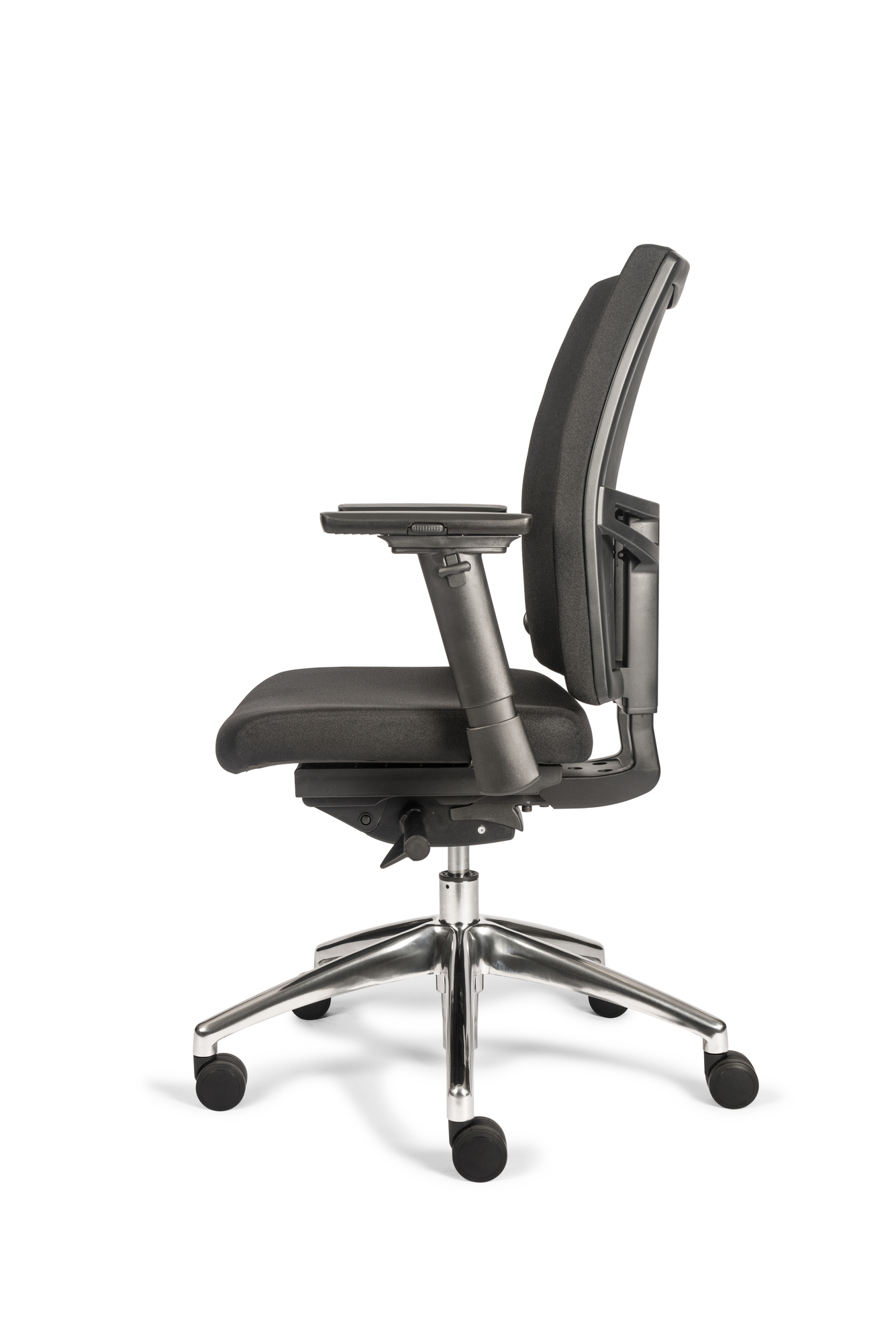 706+ Edition Comfort alu, in stof Oasis zwart