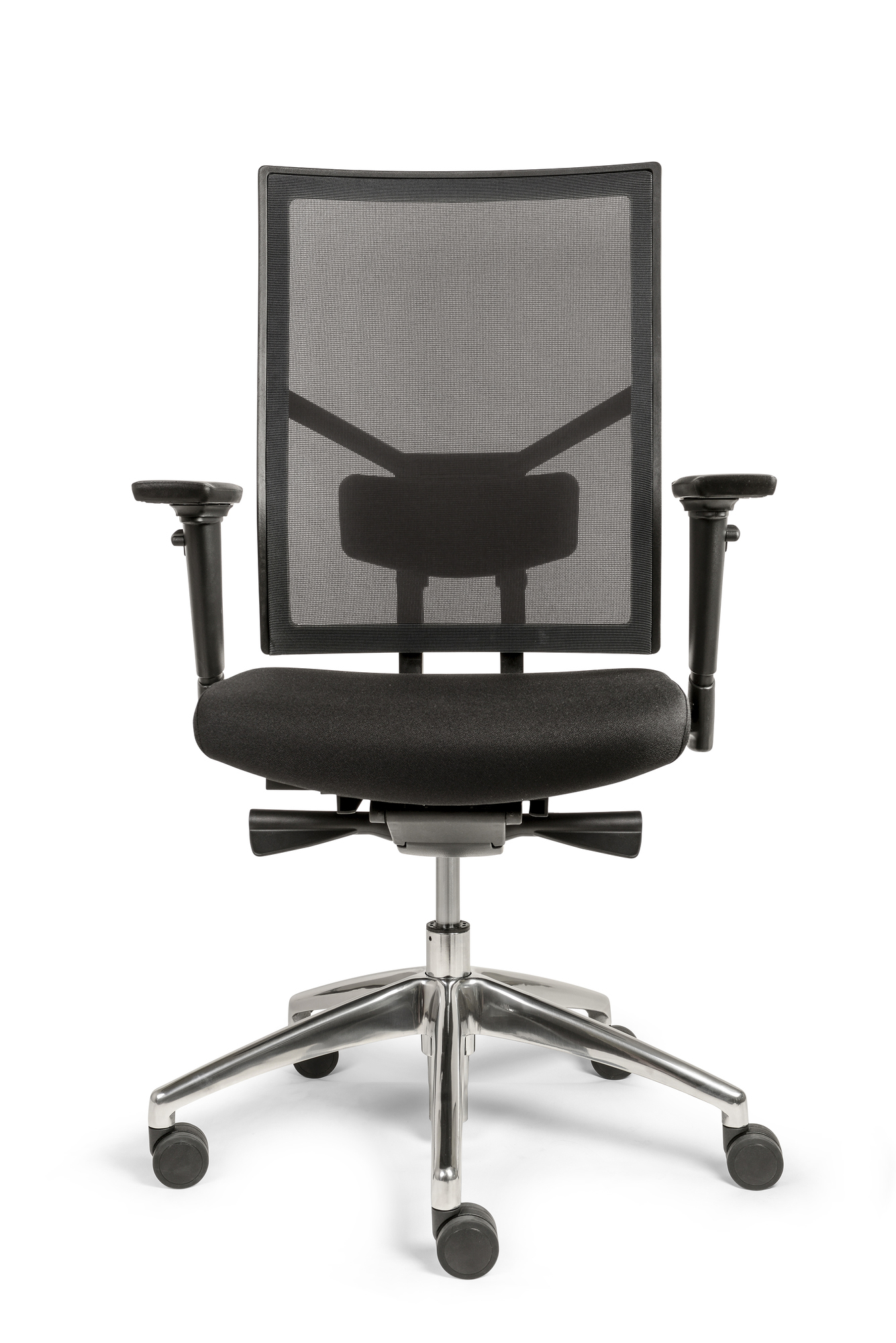 787 Edition alu, rug in mesh K&R zwart