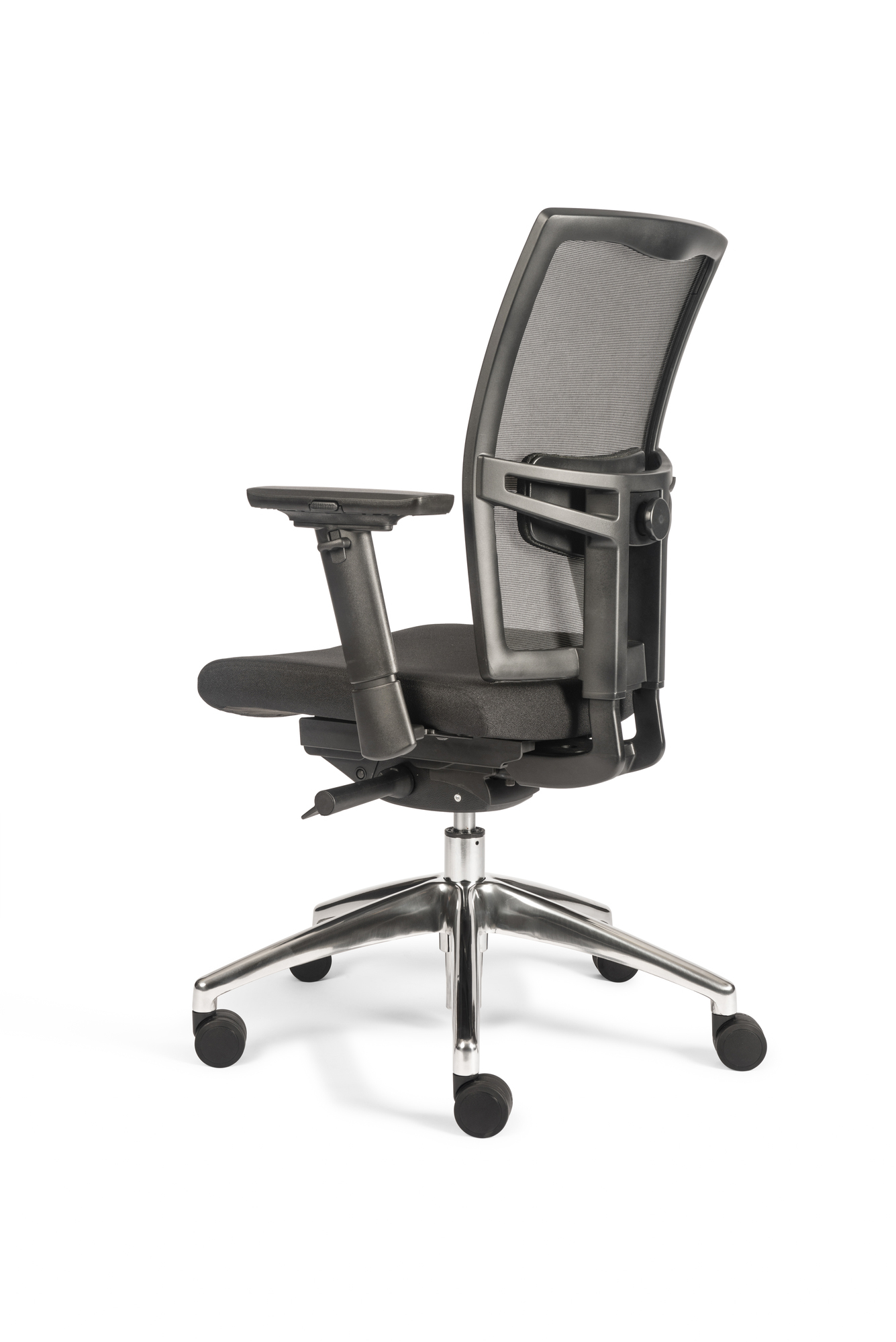706+ Edition alu, rug in K&R mesh zwart
