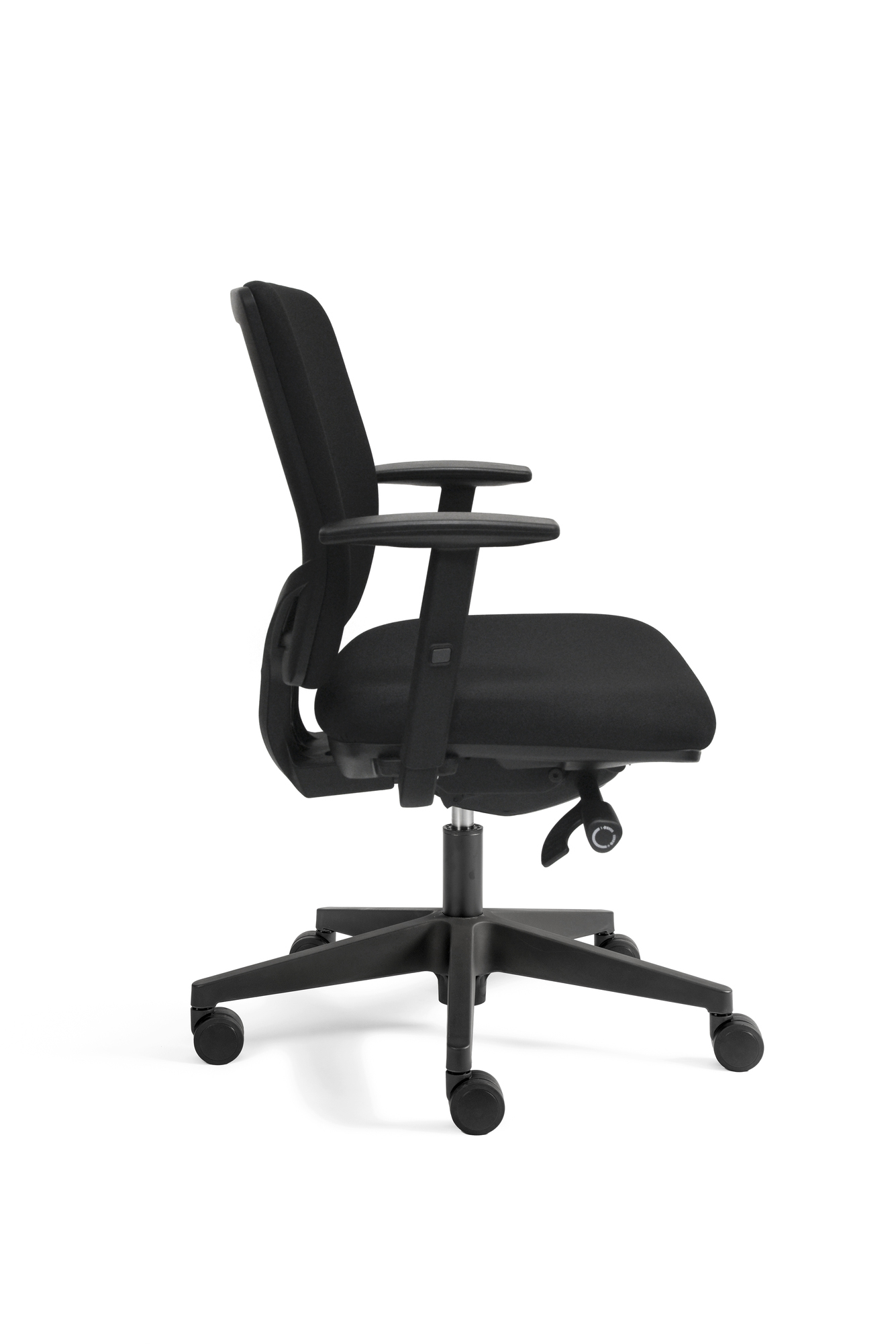 A300, rug in mesh zwart