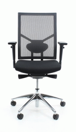 787 Edition alu, rug in mesh K&R zwart