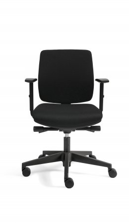 A300, rug in mesh zwart