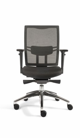 706+ Edition alu, rug in K&R mesh zwart