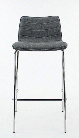 F50 wolvilt Fenice 602 middengrijs - frame chroom