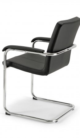 Comfort, zwart leder