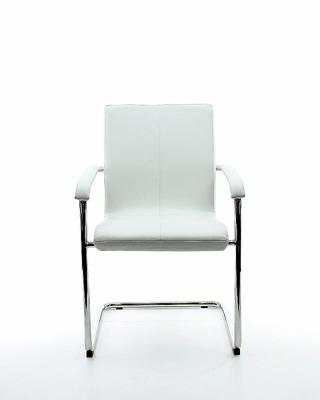 Comfort, wit leder