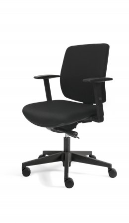 A300, rug in mesh zwart