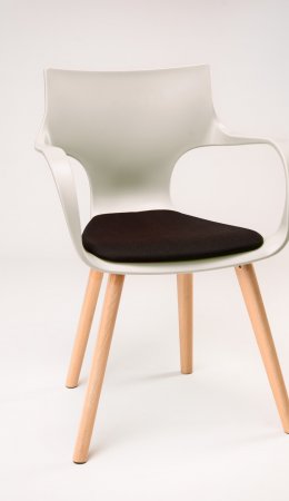 Jim, hout/antraciet (021)