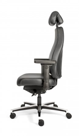 Therapod X HR, in zwart leder