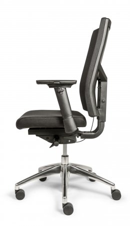 787 Edition Comfort alu, in stof Oasis zwart
