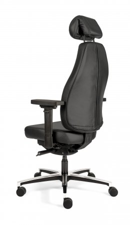 Therapod X HR, in zwart leder