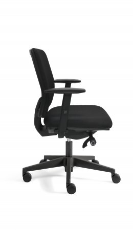 A300, rug in mesh zwart