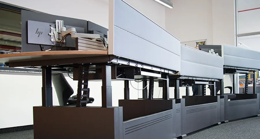 Werkplekbekabeling bij MW Office Solutions