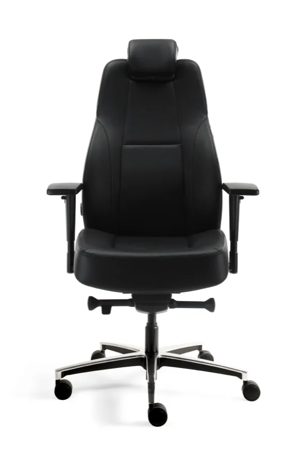B1 in leder zwart 2