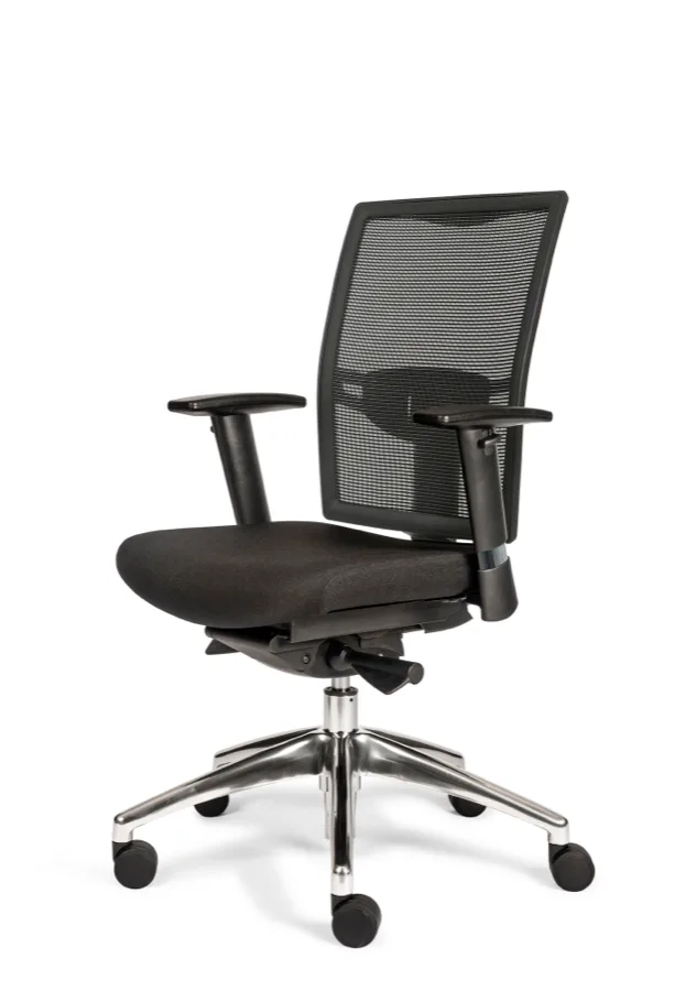 706 CS, rug in mesh zwart