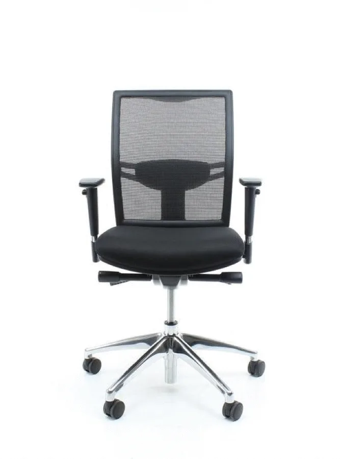 706 CS, rug in mesh zwart 2