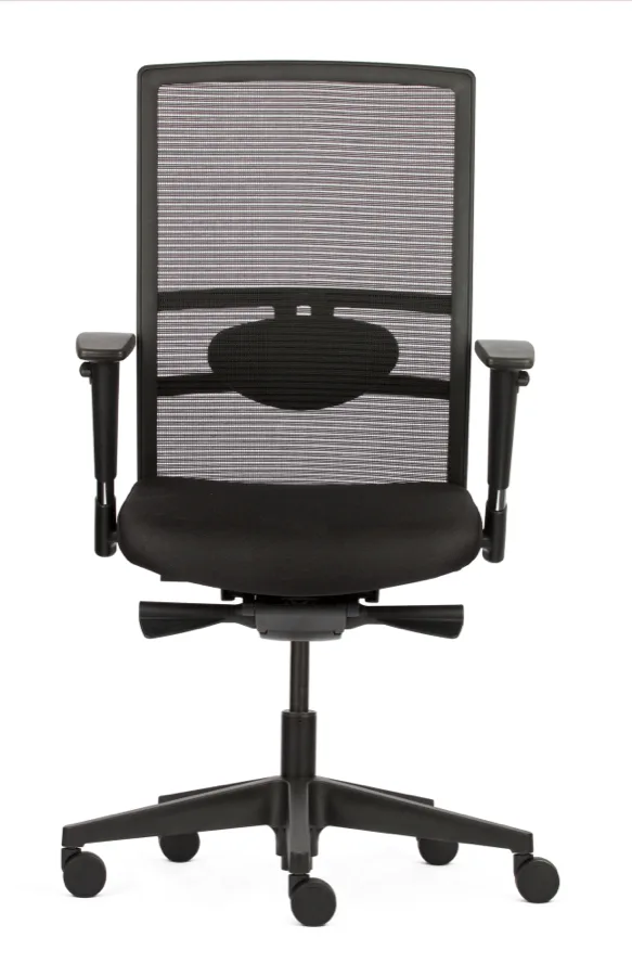 757 CS, rug in mesh zwart 3