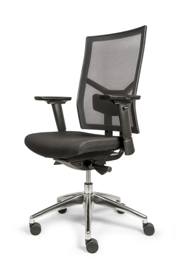 787 Edition alu, rug in mesh K&R zwart