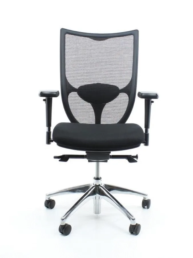 777 NPR, rug in mesh zwart 2