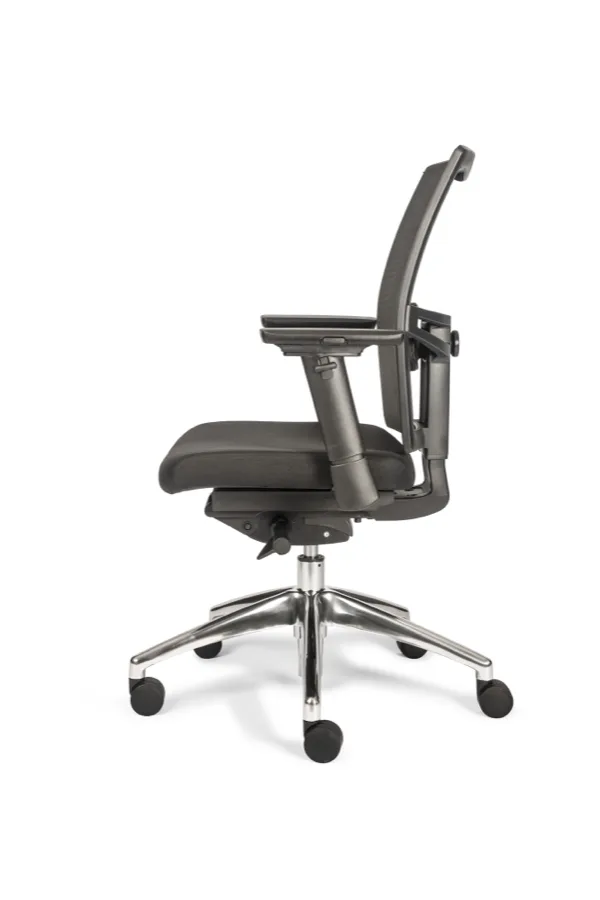 706+ Edition alu, rug in K&R mesh zwart 3