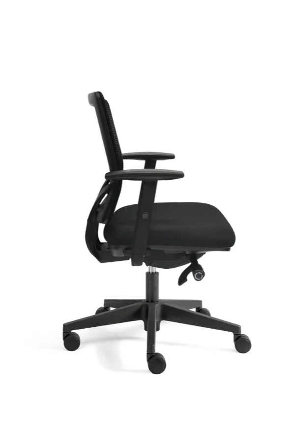 A300, rug in mesh zwart 4