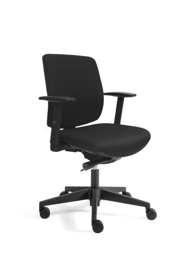 A300, rug in mesh zwart