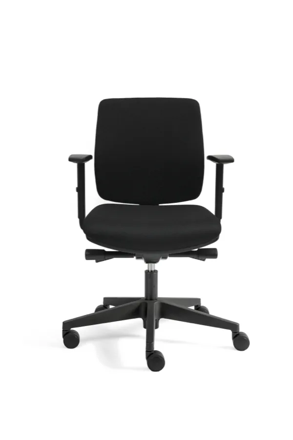 A300, rug in mesh zwart 2