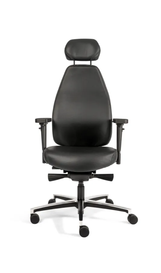 Therapod X HR, in zwart leder 2
