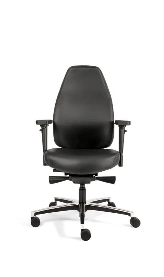Therapod X, in zwart leder 2