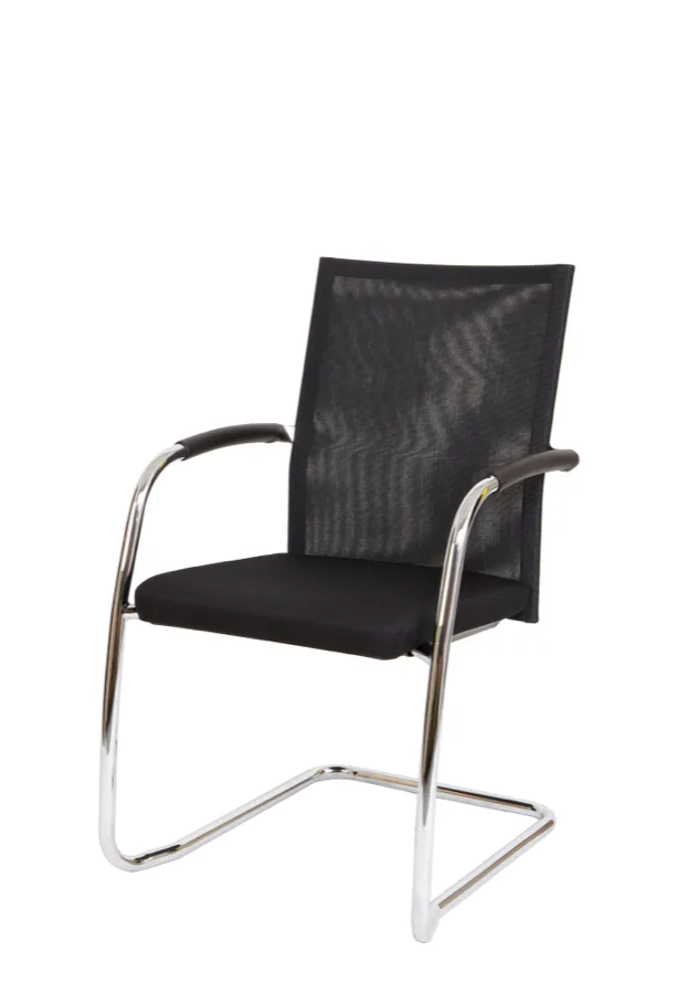 F130SB rug in mesh zwart