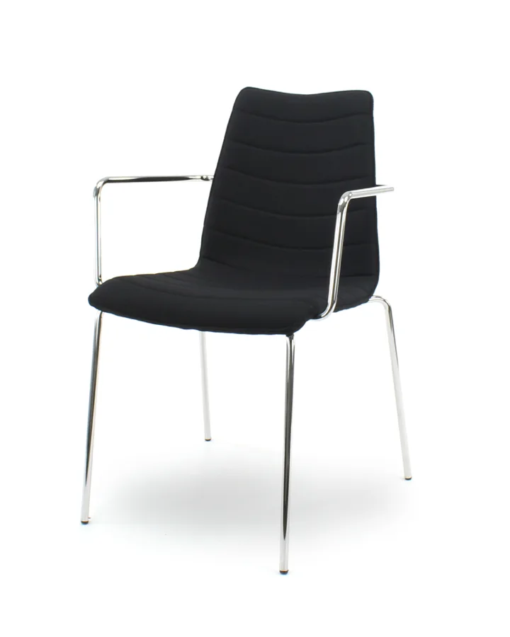 F45 Mirage zwart 651 - frame chroom