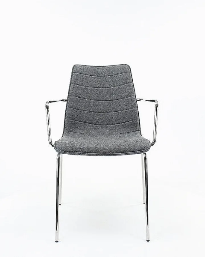 F45 wolvilt Fenice middengrijs 602 - frame chroom 2