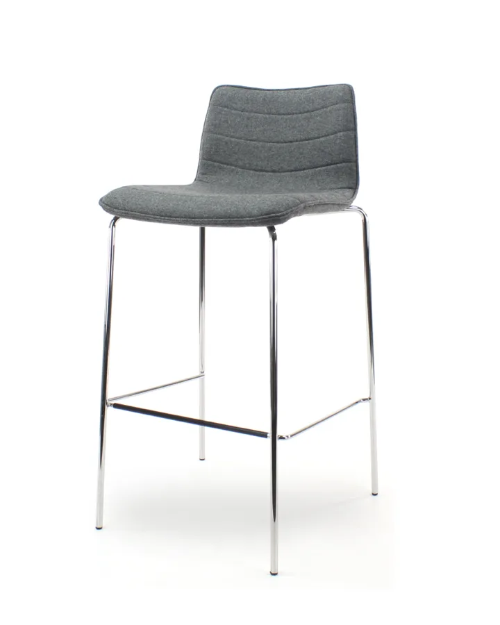 F50 wolvilt Fenice 602 middengrijs - frame chroom