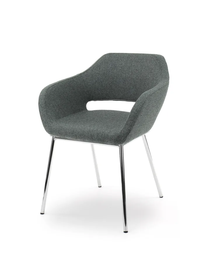 F70 wolvilt Fenice middengrijs 602 - frame chroom