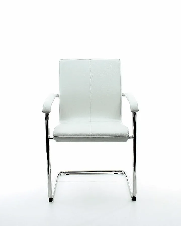 Comfort, wit leder 2